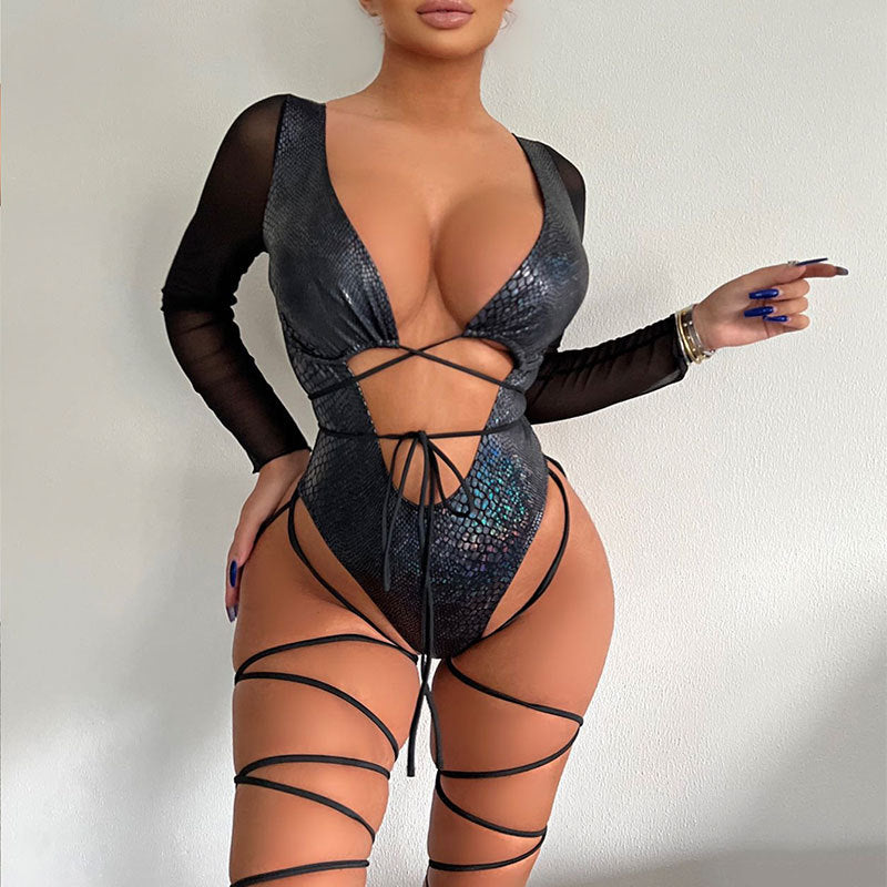Long Sleeve Bikini Swimwear