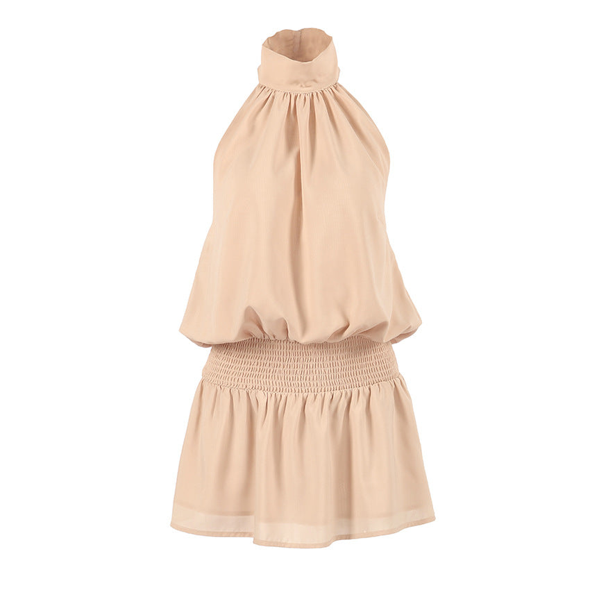 Women's Halter Sleeveless Dress
