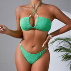 Special Fabric One-piece Swimwear