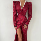 Women's Lace Long Sleeve Dress