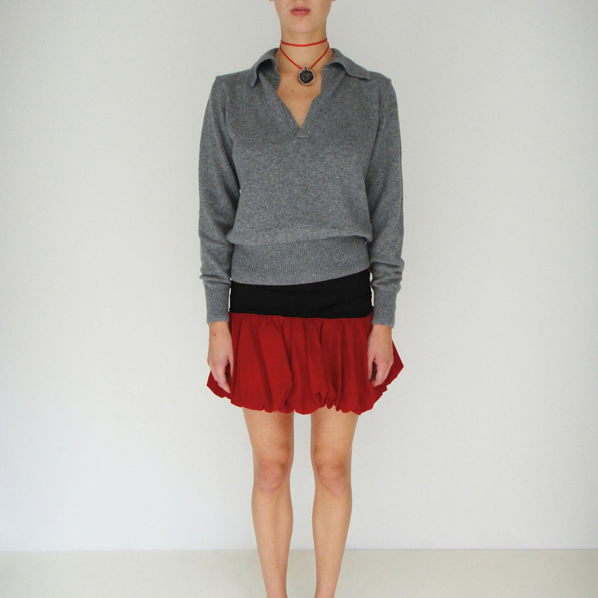 Tube Top and High-Waist Skirt Set