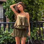Women's Lace Pleated Dress
