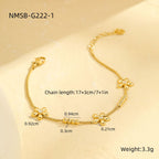 Three Flower Bracelet