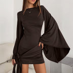 Women's Backless Knit Dress