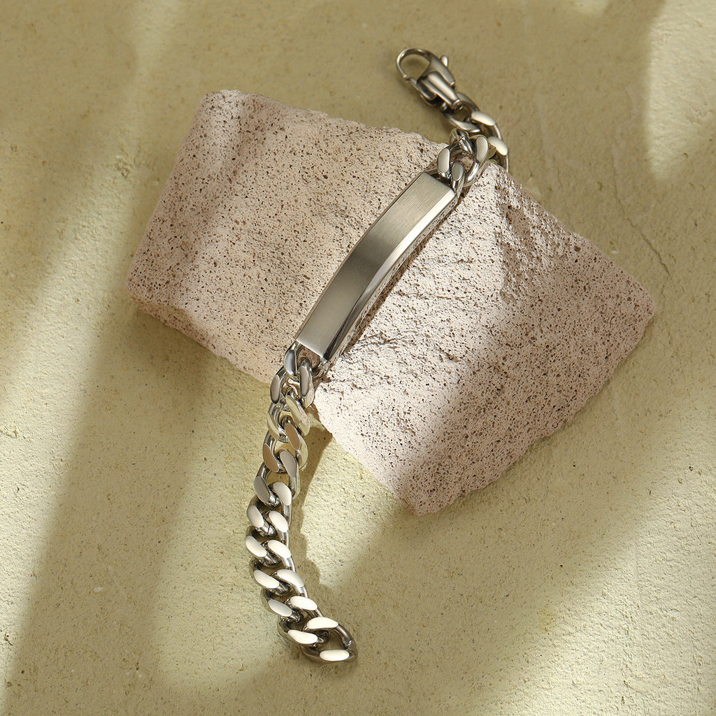 Gold Plated Letter Bracelet