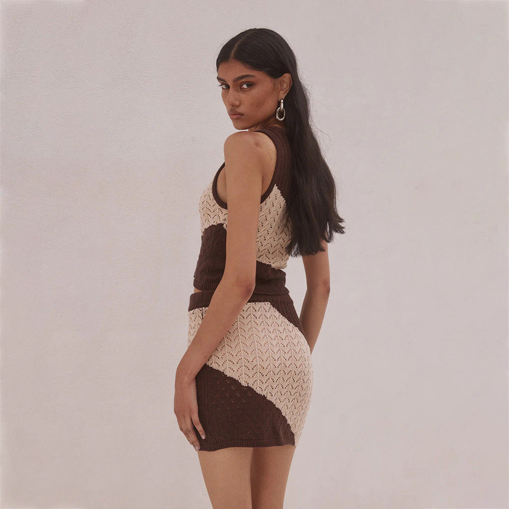 Hollow Out One-piece Swimwear