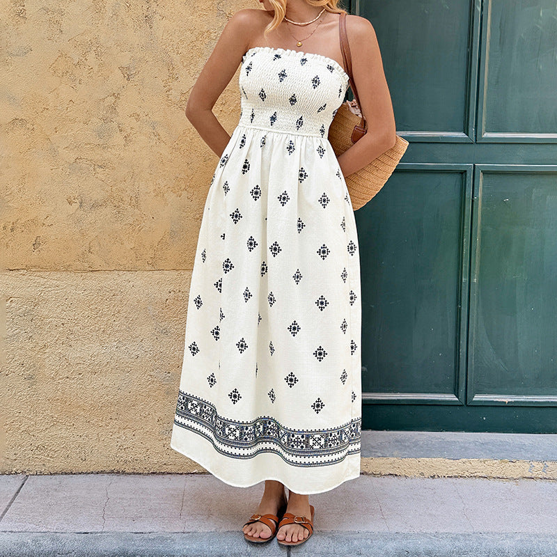 Women's Backless Wrap Dress