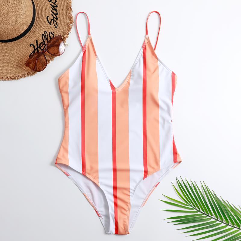Siamese Triangle One-piece Swimwear