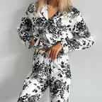 Satin Ink Pajamas Lingerie