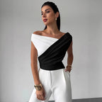 Black and white
