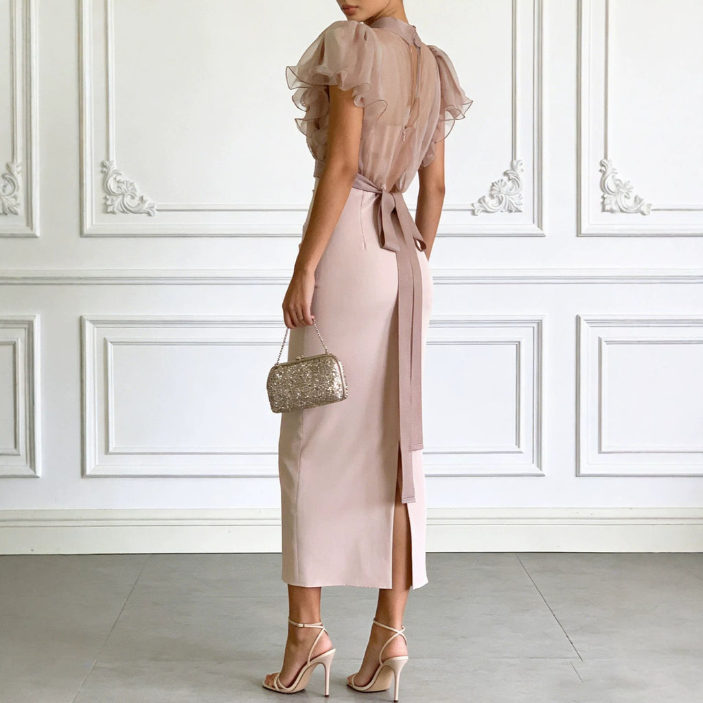 Women's Lace Sheath Dress