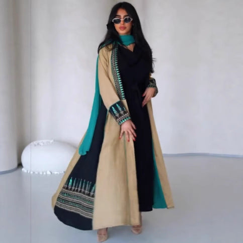 Arrival Designer Model Casual Midi Robe Trench Coat
