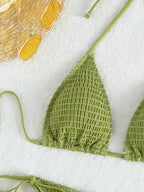 Printing Halter One-piece Swimwear