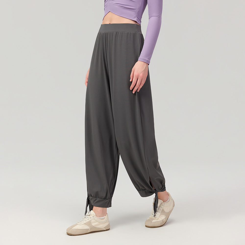 Women's Wide-Leg Fitness Pants