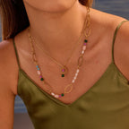 Women's Colorful Beaded Necklace