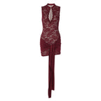 Women's Lace Sheath Dress