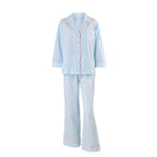 Women's Cotton Long-Sleeve Two-Piece Pajama Set