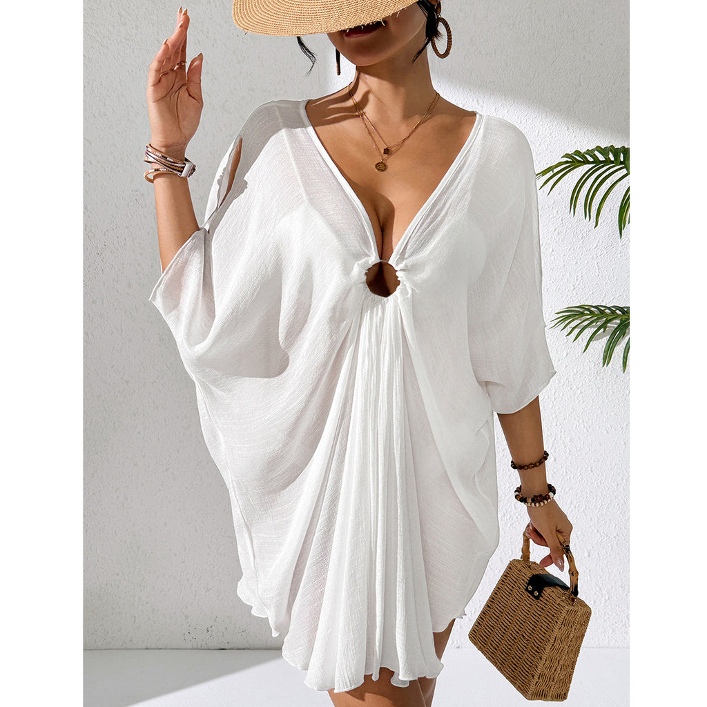 Women's Solid Color Dress