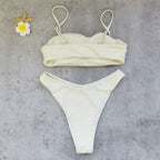 Tube Top One-piece Swimwear