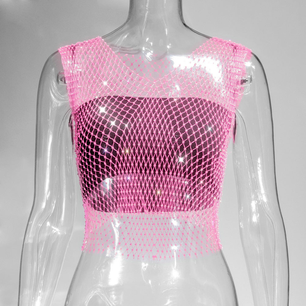 V-neck pink