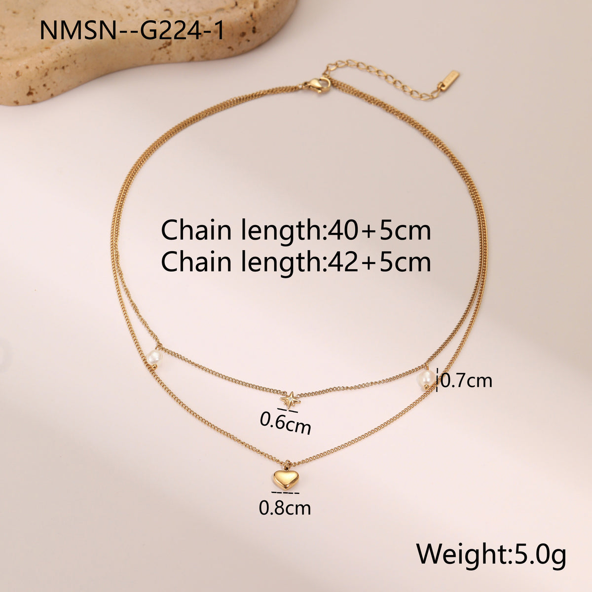Gold Love Necklace
