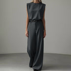 Sleeveless Vest Top & Trousers Set