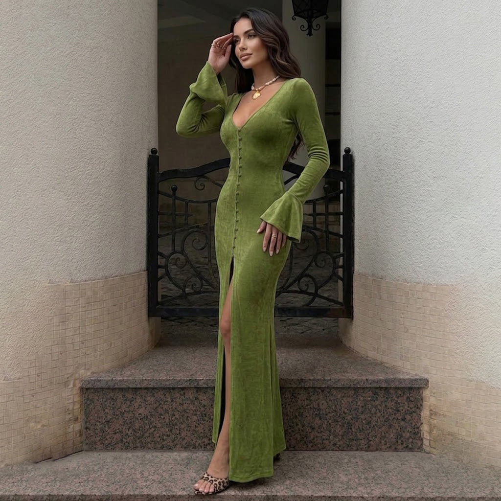Women's Clothing Retro Dress