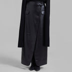 Faux Leather Maxi Skirt