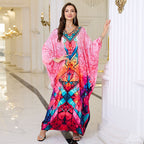 Positioning Print Cover Up Swimwear
