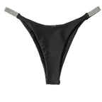 Solid Color Bikini Swimwear