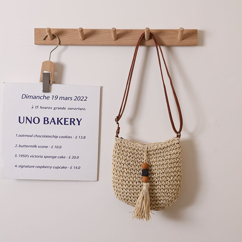 Wooden Bead Tassel M
