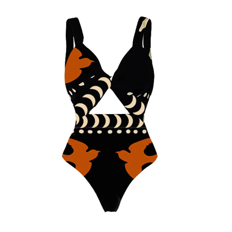 Slimming Batch One-piece Swimwear