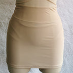 Beige Skirt