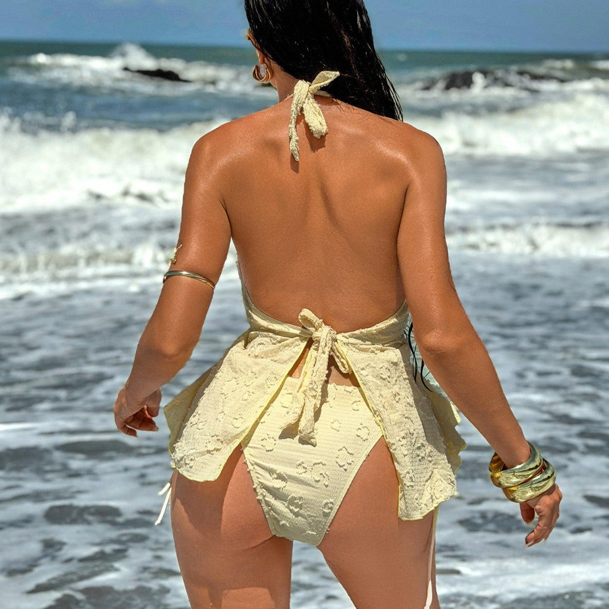 Floral Special One-piece Swimwear