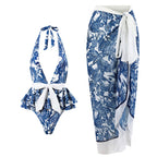 Skinny Slimming One-piece Swimwear