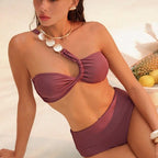 Twisted One-piece Swimwear