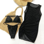 Black Three-Piece Suit