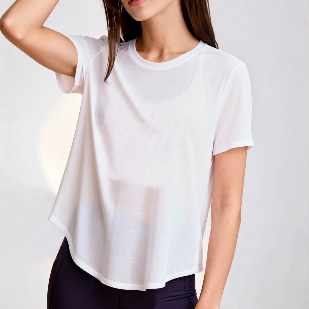 Women's Short-Sleeve Quick-Dry Yoga Top