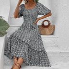 Women's Floral Vintage Elegant Dress