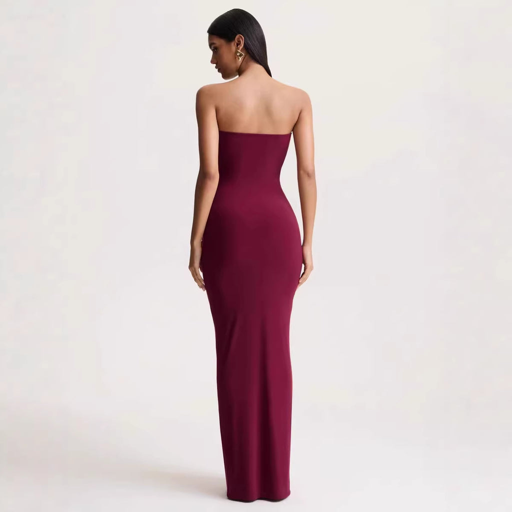 Women's Backless Maxi Dress