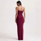 Women's Backless Maxi Dress