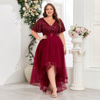 Women's Midi Short Sleeve Dress