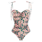Lace French One-piece Swimwear