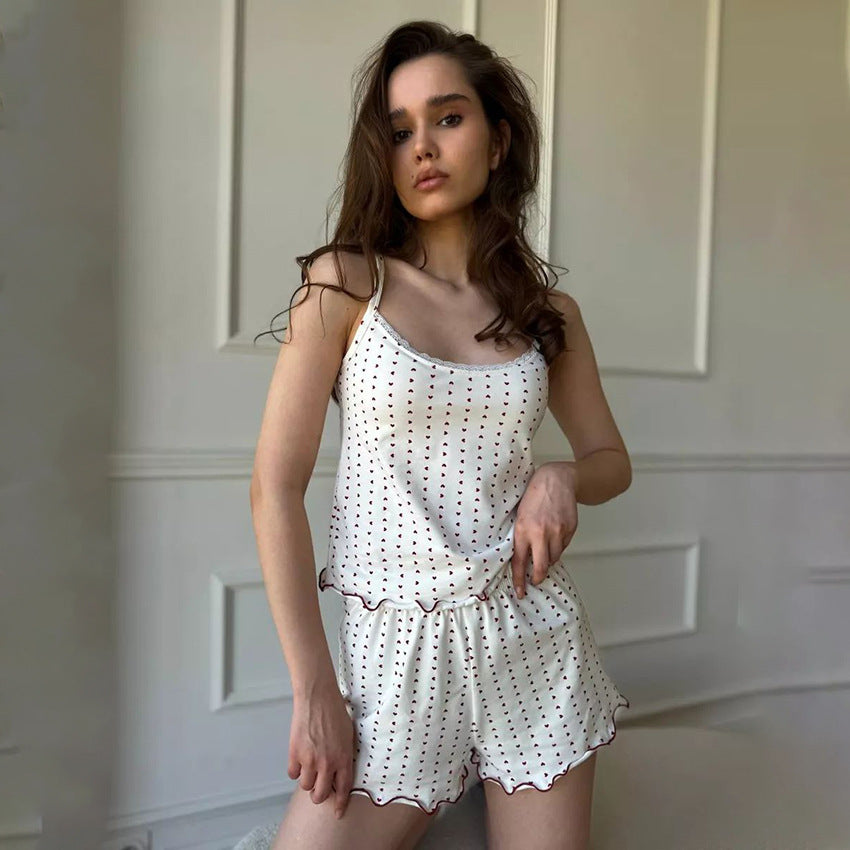 White Pajamas Lingerie