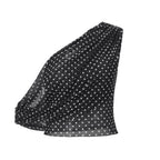 Women's Polka-Dot Chiffon Asymmetric Top