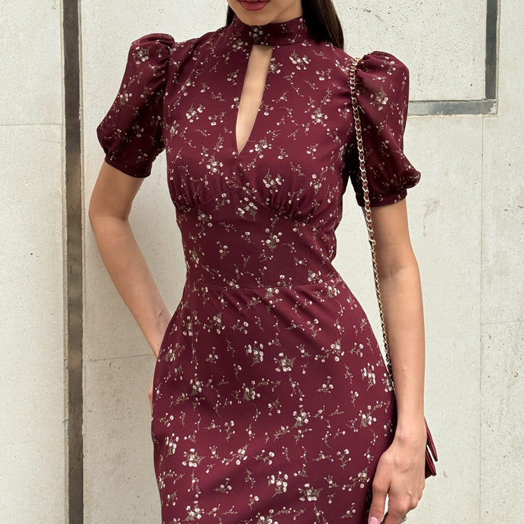 Women's Sheath Floral Dress