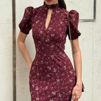 Women's Sheath Floral Dress