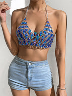 Women's Backless Vest Top