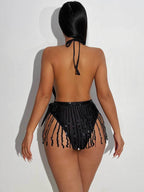Deep One-piece Swimwear