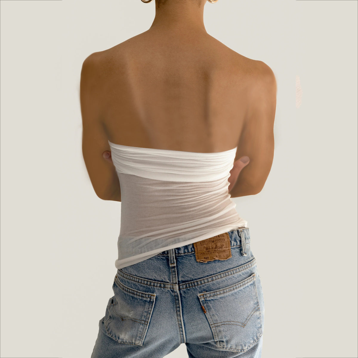 's Clothes Slim Fit Lightweight Thin Tube Top